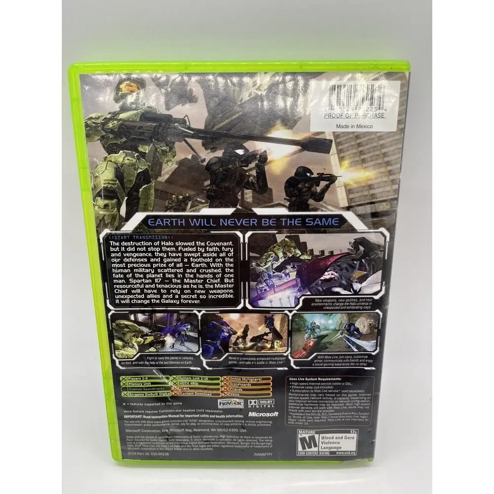 Halo 2 - Microsoft Xbox Original - Tested